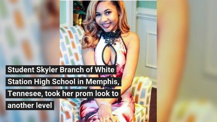 Student Honors Black Icons With Her Prom Dress