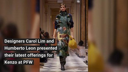 Kenzo La Memento Collection Fall 2018 Collection at PFW