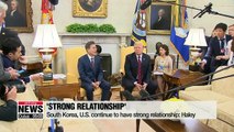 South Korea, U.S. continue to have strong relationship: Haley