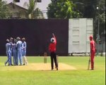 4 Wickets Against Hong Kong National Team
