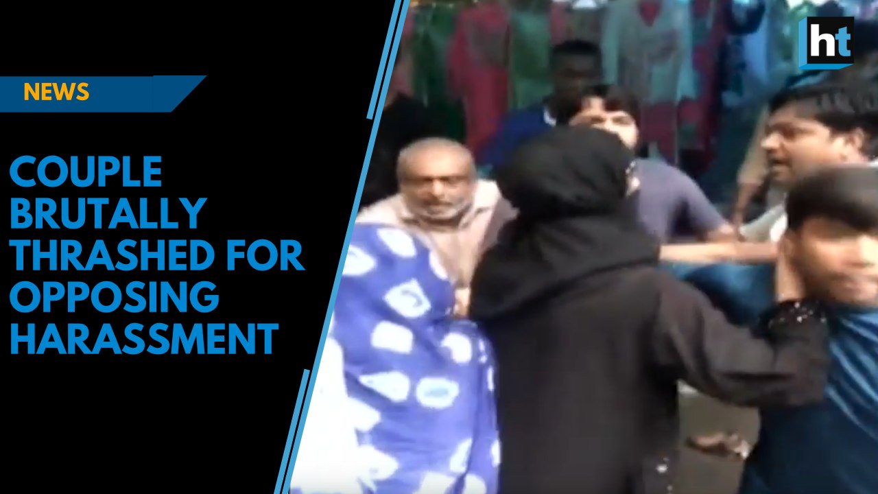 Caught on camera: Couple thrashed for opposing harassment