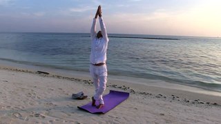 Daily Yoga Practice with Dr.Kumar, Maldives Retreat 2016