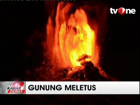 Gunung Villarrica di Cile Meletus
