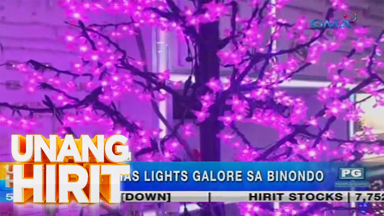 Unang Hirit: Iba't ibang klase ng Christmas lights, ibinida ni Lyn Ching