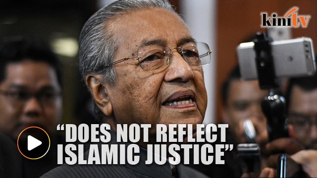 Dr Mahathir: Caning of same-sex couple 'not Islamic justice'