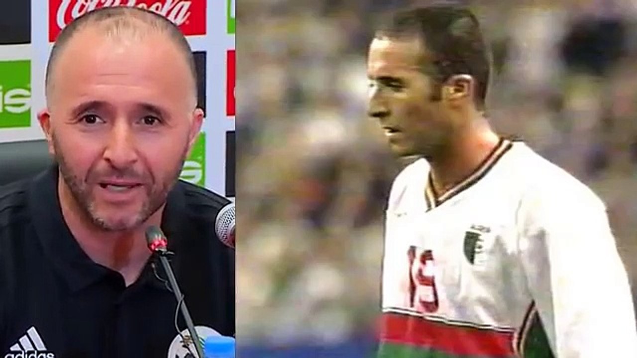 جمال بلماضي يرد بذكاء على اعلامي احرجه على المباشر بسبب رمي قميص المنتخب في 2001