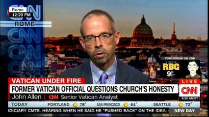 Former Vatican Official questions church's honesty. #Vatican #CNN #News