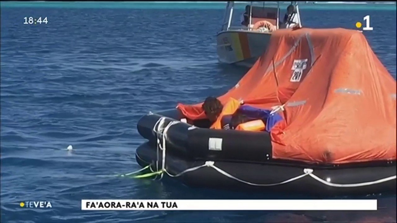 TH : Exercice de sauvetage en mer grandeur nature à Faa’a