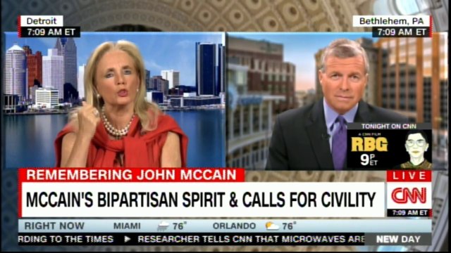 New Day's panel discussing John McCain's bipartisan spirit & Calls for civility. #JohnMcCain #NewDay #News #CNN