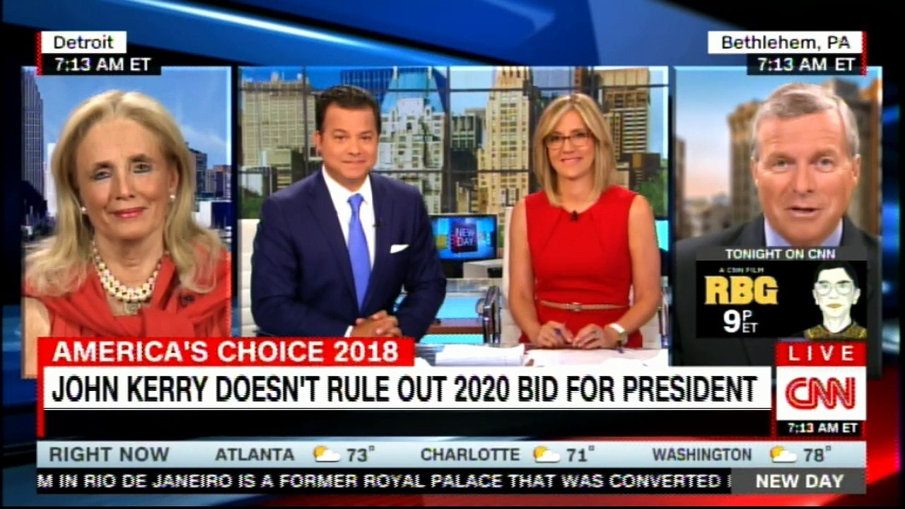 Panel on John Kerry doesn't rule out 2020 Bid for president. #JohnKerry #CNN #News