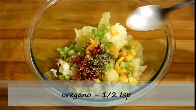 Cheese corn balls - corn cheese balls recipe - veg starter recipe - sweet corn recipe