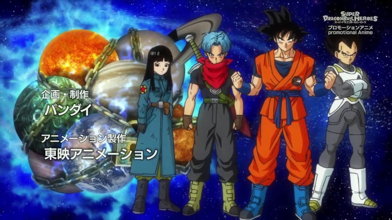 【SDBH第３話】最強光輝！超藍比古洛界王拳爆裂登場！(中文字幕)