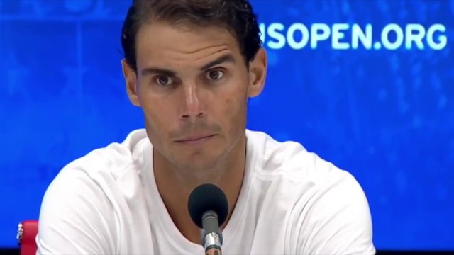 US Open 2018 - Rafael Nadal : Heureux d'être en demie, avec 2 jours de repos, ça donne une bonne chance d'y être à 100% contre Del Potro