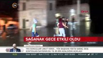 Sağanak yağış etkili oluyor