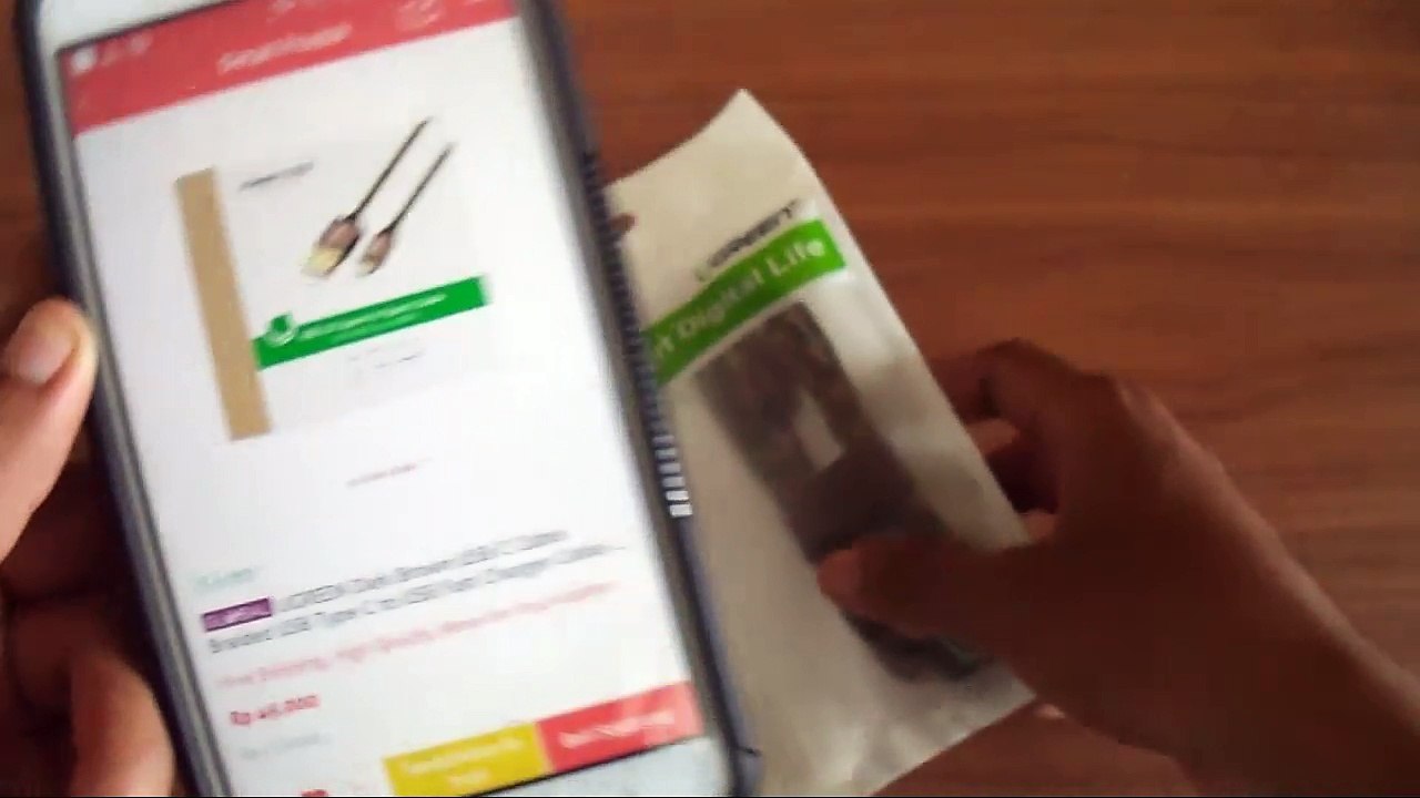 Unboxing - USB Type C Ugreen - Kabel Berkualitas Harga Murah