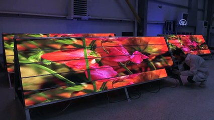 İstanbul Yeni Havalimanı'nın LED ekranları Amasya'dan - AMASYA