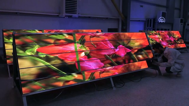 İstanbul Yeni Havalimanı'nın LED ekranları Amasya'dan - AMASYA