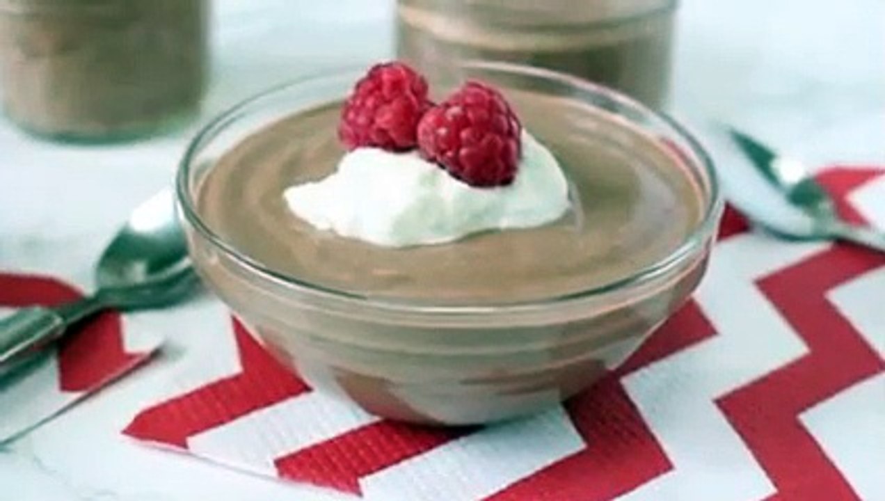 Greek Yogurt Chocolate Mousse Healthy Dessert Recipe