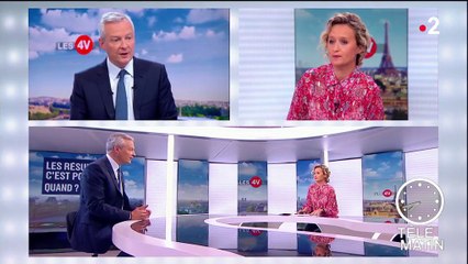 Pour Le Maire, Macron "a fait le seul choix responsable : continuer malgré les difficultés"