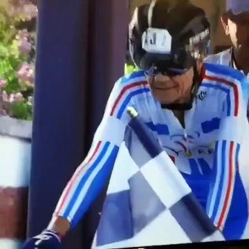 Cyclisme - La chute de l'année aux Championnats du Monde de cyclisme des + de 70-ans