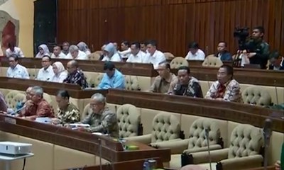 KPU Hadiri Rapat dengan DPR Bahas Persiapan Pemilu 2019