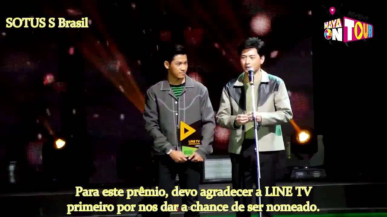 [20.02.18] LINE TV Awards 2018 Premio do Melhor casal do ano [LEGENDADO]
