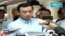 Trillanes presents documents to contradict Palace's claims on amnesty application