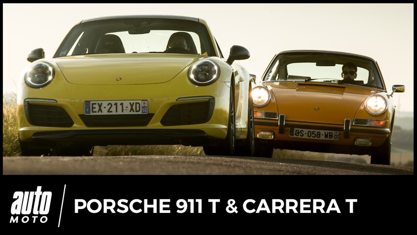 Porsche 911 T & Carrera T - ROAD TRIP : l'instant...