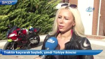 Traktör kaçırarak başladı, şimdi Türkiye ikincisi
