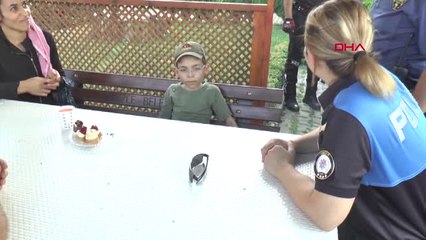 Düzce Polis, Emirkan'ı Sevindirdi Hd