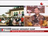 Mahfud MD Tagar 2019 Ganti Presiden Bukan Makar