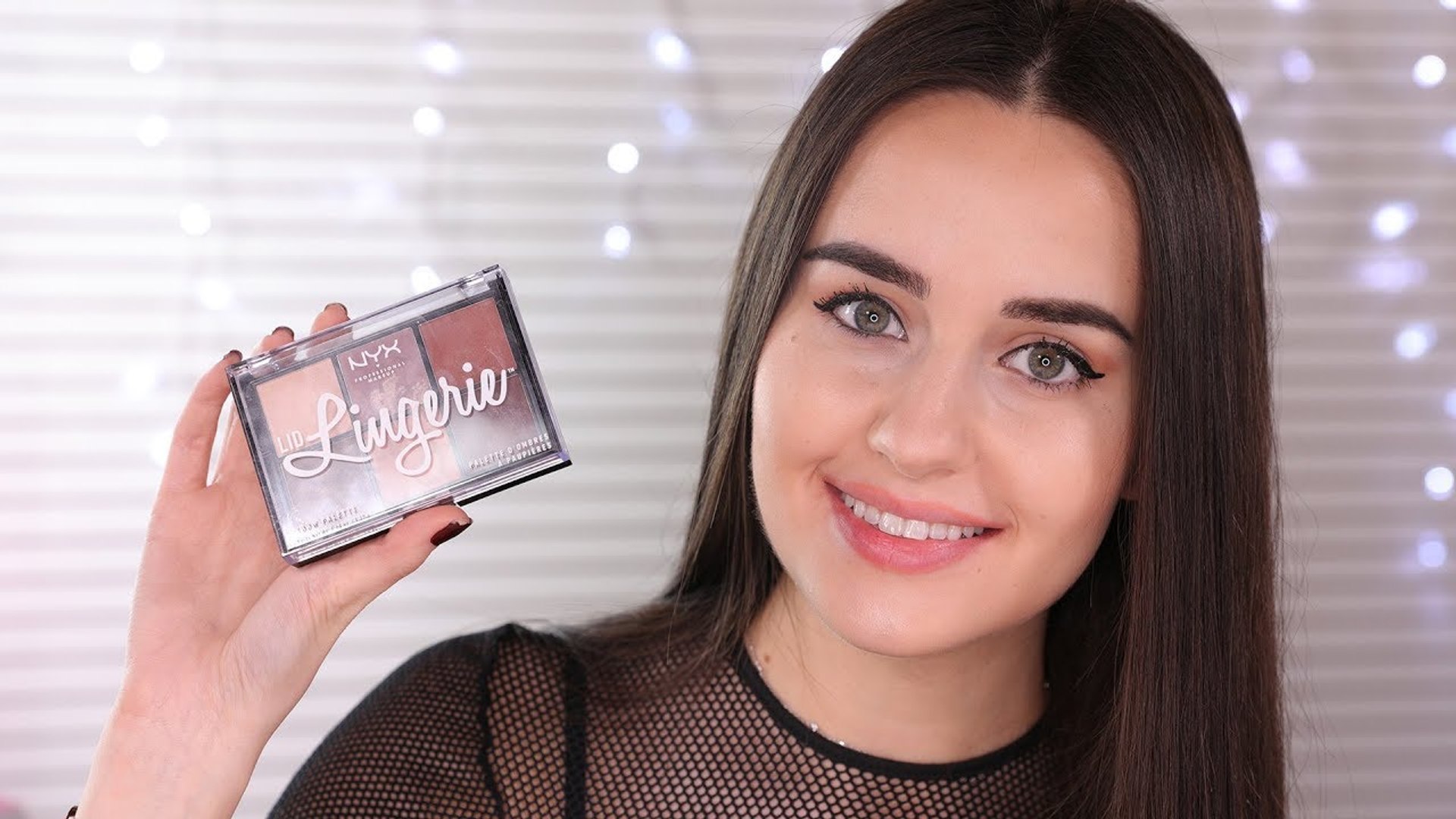 Nyx Professional Makeup Lid Lingerie Shadow Palette - Reviewed! - فيديو  Dailymotion