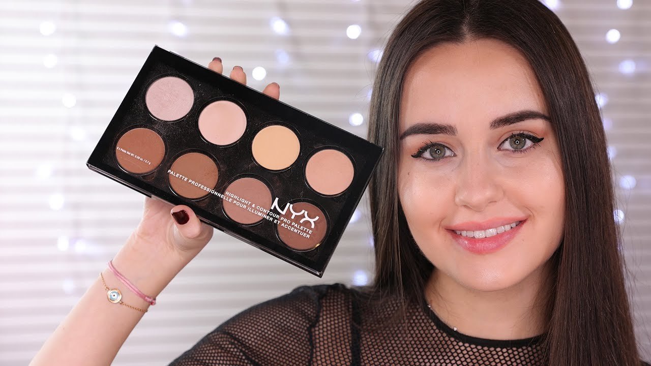 Nyx Professional Makeup Highlight & Contour Pro Palette – Reviewed! - فيديو  Dailymotion