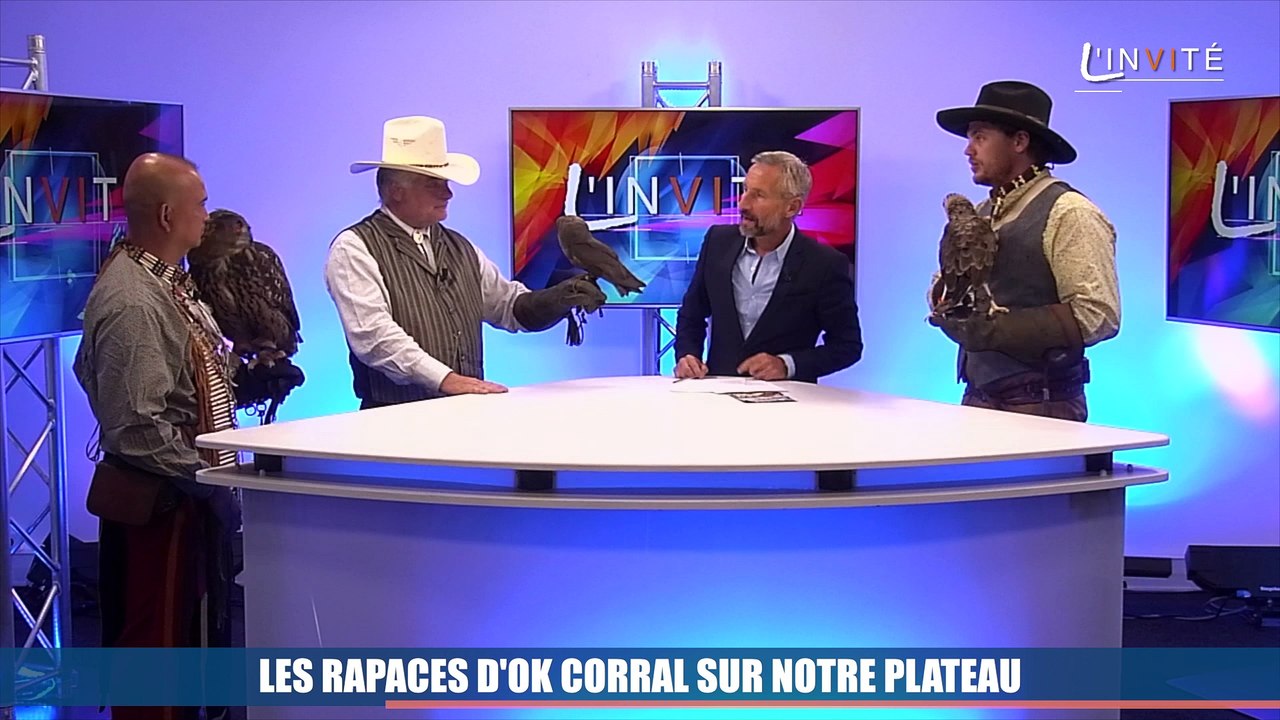 Vidéo : les rapaces d'OK Corral investissent le plateau de La Provence