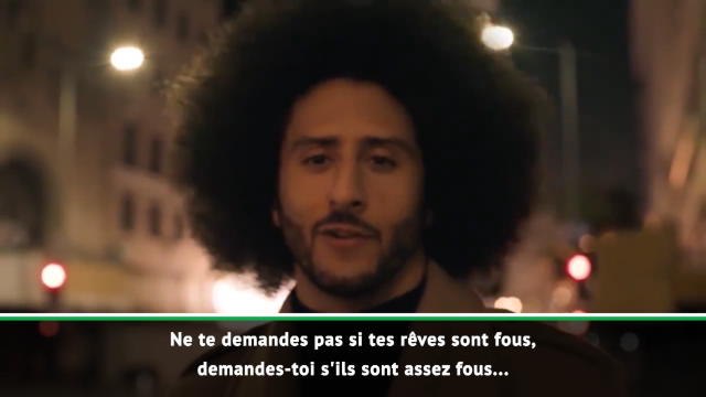 La nouvelle pub controverse de Nike avec Colin Kaepernick