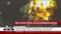 Rusya ve rejim İdlib'i bombalıyor