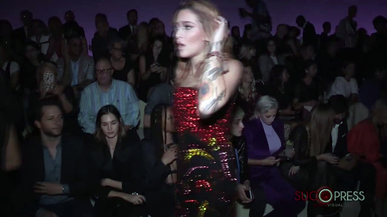 Paris Jackson deslumbra en el desfile de Tom Ford
