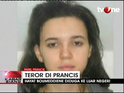 Wanita Pelaku Teror Prancis Diduga Kabur ke Luar Negeri