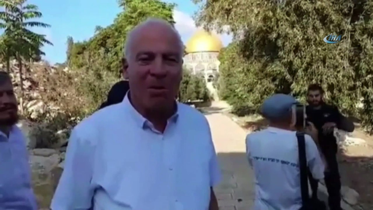 İsrail Tarım Bakanı Ariel, Mescid-i Aksa'ya Baskın Düzenledi
