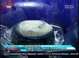 Pengedar Miras Oplosan Ditangkap Polisi