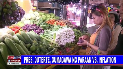 Pangulong #Duterte, gumagawa ng paraan vs. inflation