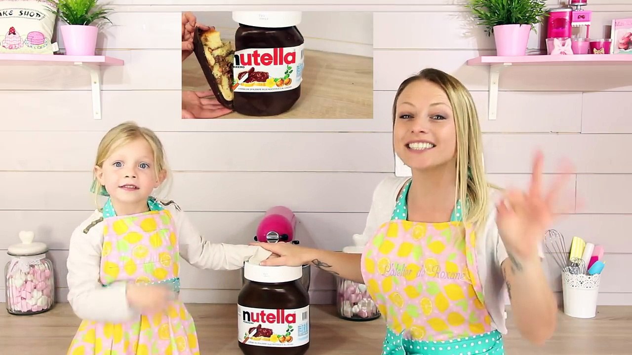 RECETTE GÂTEAU NUTELLA XXL - NUTELLA GIANT CAKE RECIPE