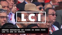Gérard Depardieu en Corée du Nord pour les 70 ans du régime (vidéo)