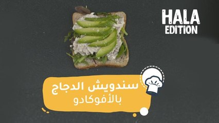 أسهل واغنى وجبة لطفلك.. سندويش الدجاج بالأفوكادو