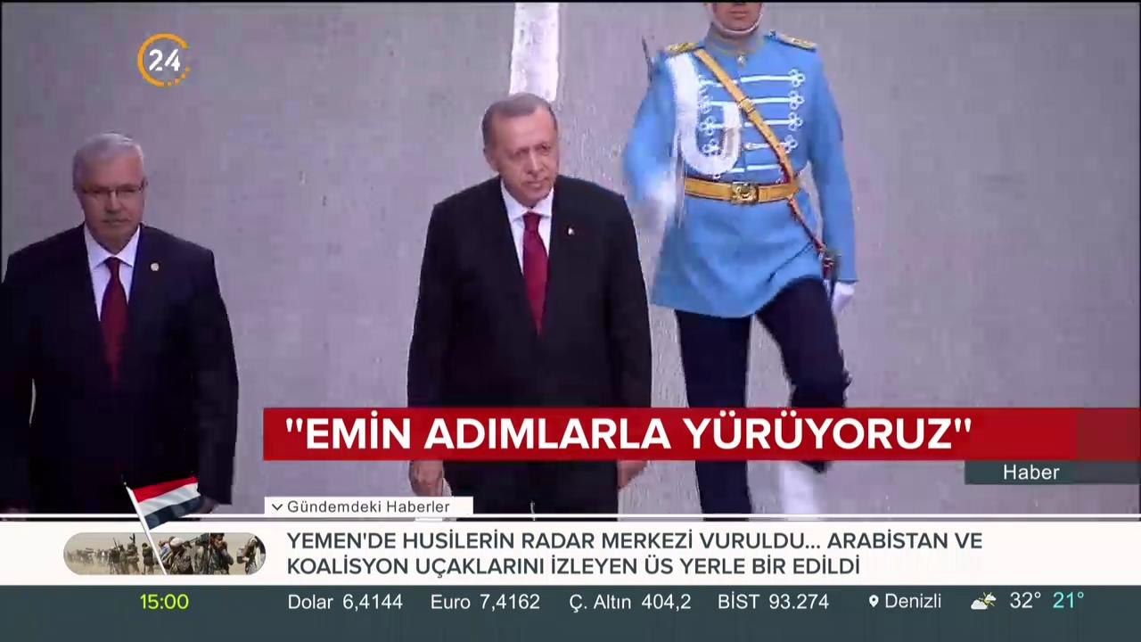 "Emin adımlarla yürüyoruz"
