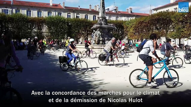 Le succès de la Nancyclette pour la Planète à Nancy