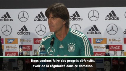 Allemagne - Löw : "Faire des progrès défensifs"
