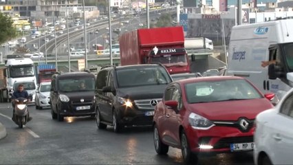 Kara bulutlar, gündüzü geceye çevirdi