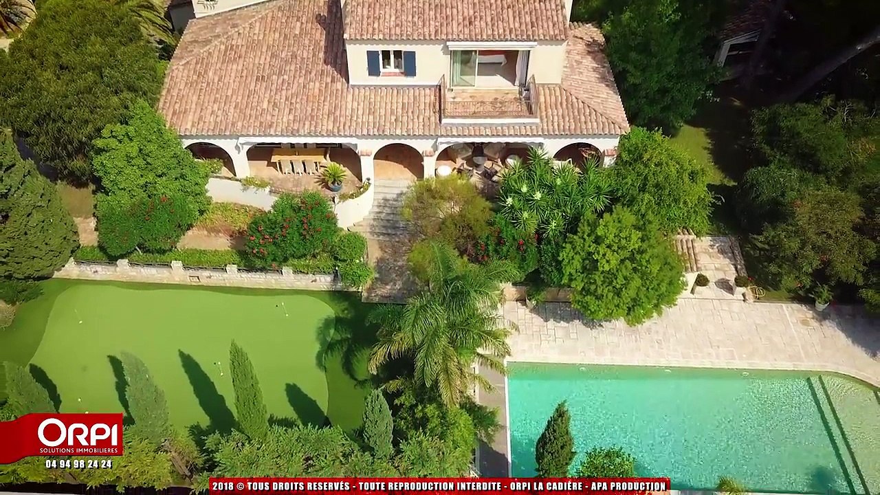 A vendre superbe propriete de standing a Bandol T9 de 290 m2 - Terrain de 2100 m2