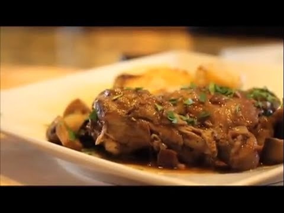 Coq au Vin- Pollo en Vino Tinto